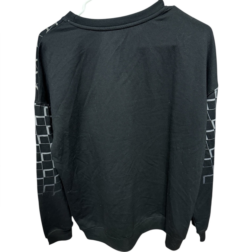 NWT Women's GM Corvette Racing Black Crewneck Lightweight Sweatshirt - Picture 7 of 9